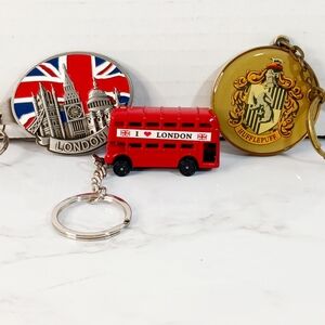 3 London Keychains